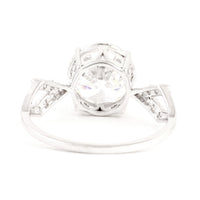 3.03 Carats Lab Grown Diamond 14K Gold Ring