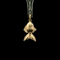 0.04 Ct Round Mother Of Parl 10K Gold Pendant