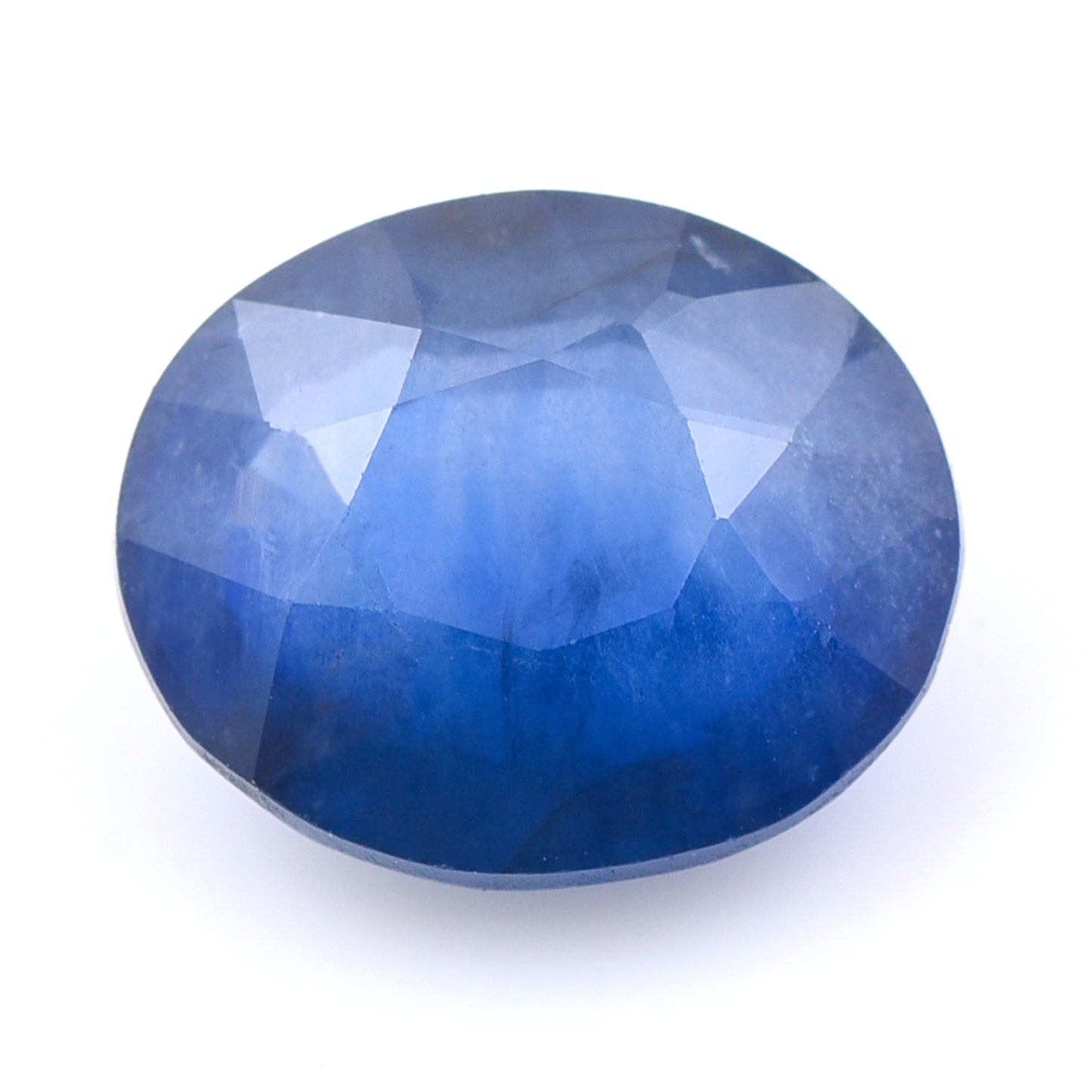 2.9 Natural Corundum Sapphire Oval Mixed Cut Gemstone