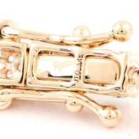 3.35 Ct Marquise Emerald 14K Gold Bracelet