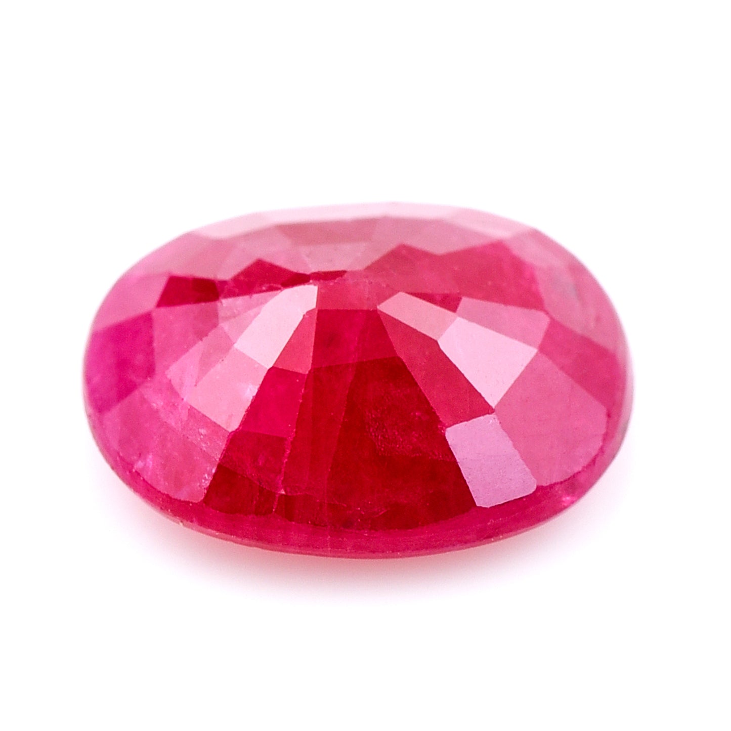 2.83 Natural Corundum Ruby Oval Mixed Cut Gemstone