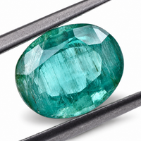2.72 Natural Beryl Emerald Oval Mixed Cut Gemstone