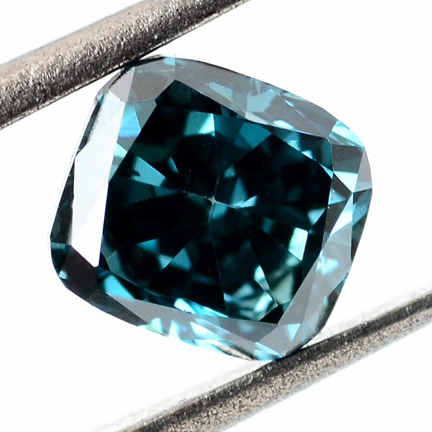 0.33 Carat Blue Diamond Cushion Loose Gemstone