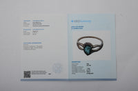 0.79 Ct Pear Mixed Cut Natural Emerald 14K Gold Ring