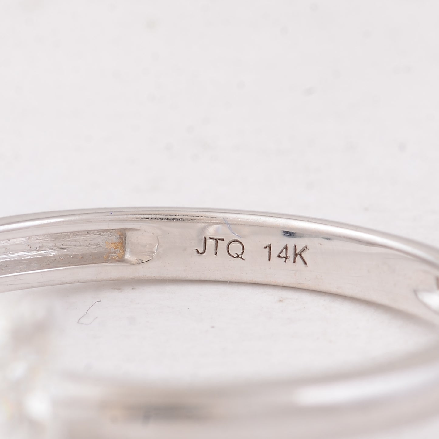 2.05 Carats Lab Grown Diamond 14K Gold Ring