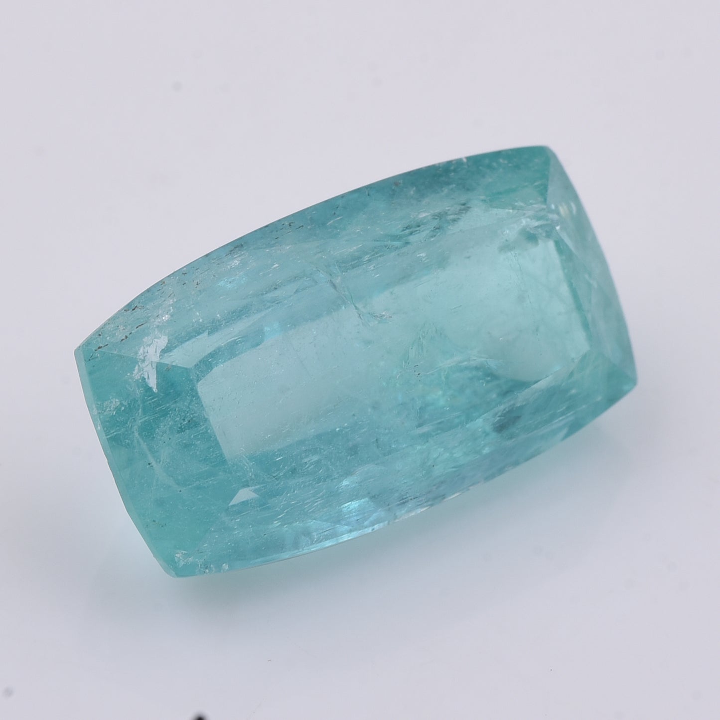 8.55 Natural Beryl Emerald Rectangular Cushion Mixed Cut Gemstone