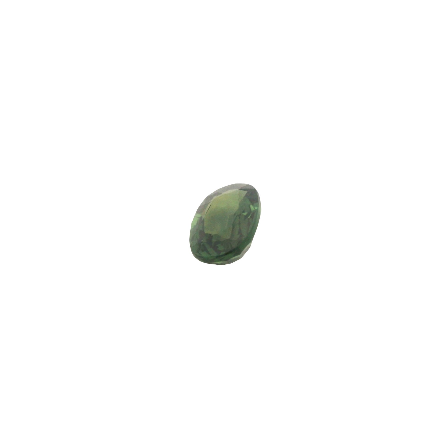 1.54 Green Sapphire Cushion Gemstone