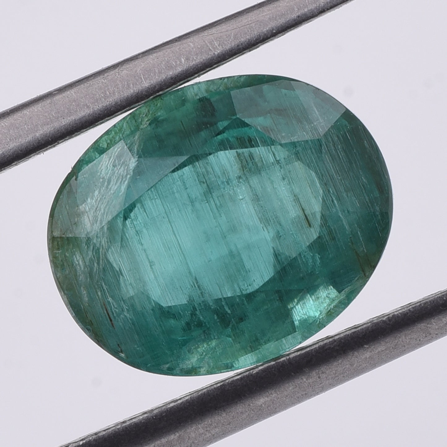 2.72 Natural Beryl Emerald Oval Mixed Cut Gemstone