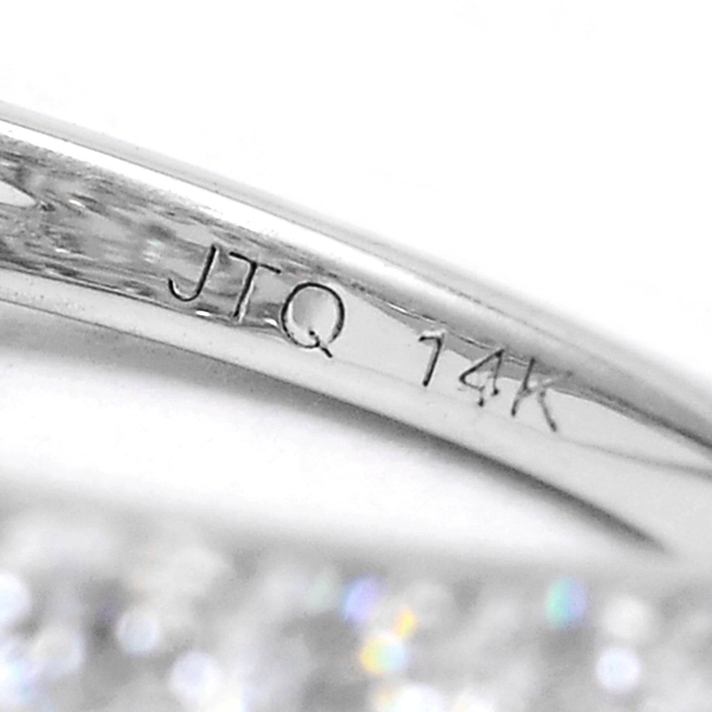 2.17 Carats Lab Grown Diamond 14K Gold Ring