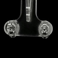 3.14 Carats Lab Grown Diamond 14K Gold Earrings
