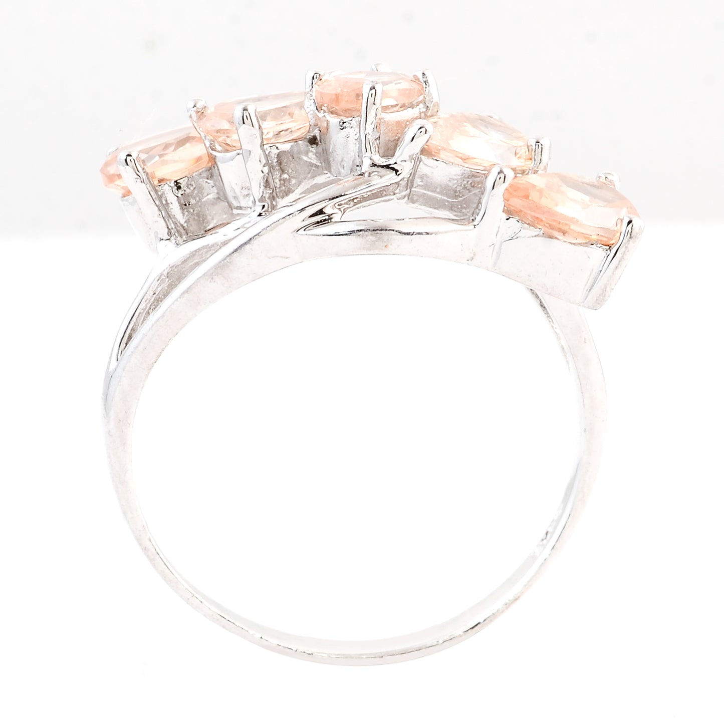 2.93 Ct Cubic Zirconia 925 Sterling Silver Ring