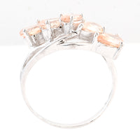 2.93 Ct Cubic Zirconia 925 Sterling Silver Ring