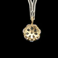 1.57 Ct Round Tanzanite 14K Gold Pendant