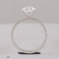 3.41 Carats Lab Grown Diamond 14K Gold Ring