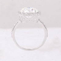 5.23 Carats Lab Grown Diamond 14K Gold Ring