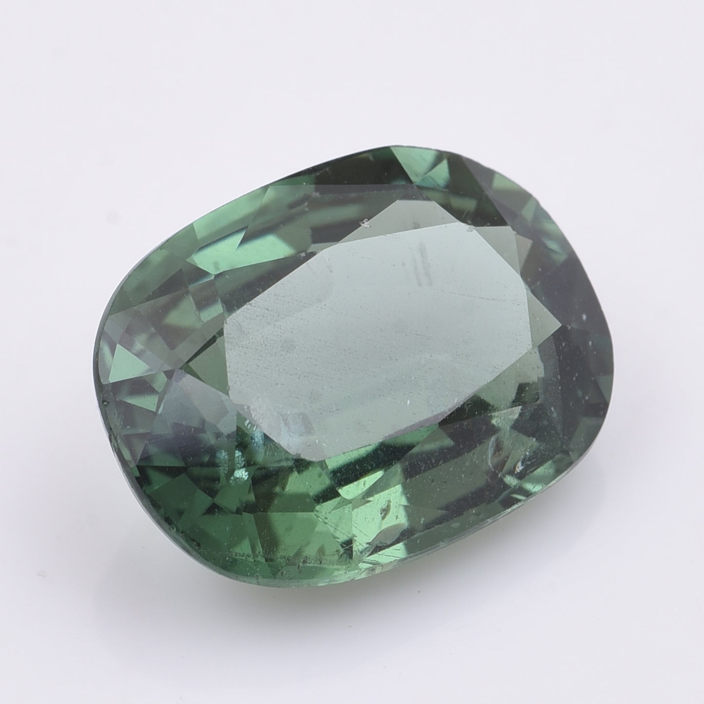 5.44 Natural Apatite Rectangular Cushion Mixed Cut Gemstone
