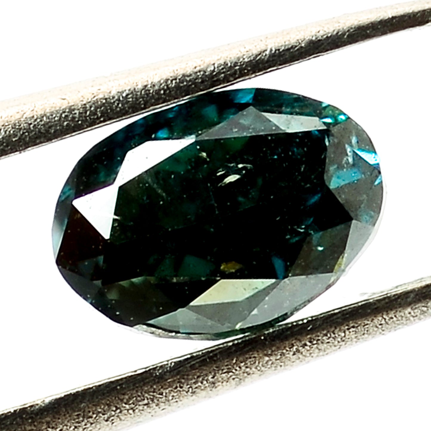 0.36 Blue Diamond Oval Loose Diamond