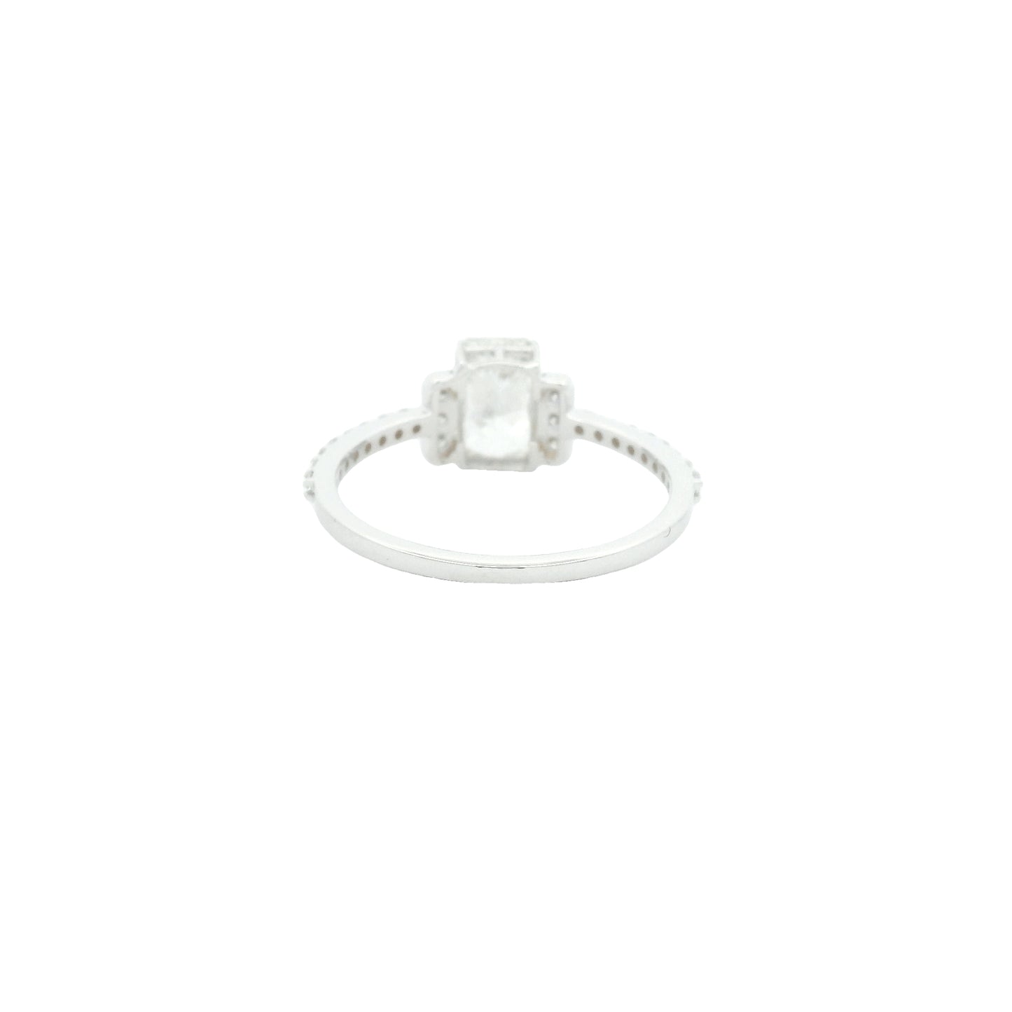 1.29 Carats Lab Grown Diamond 14K Gold Ring