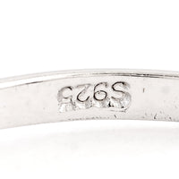0.00 Ct Plain 925 Sterling Silver Ring