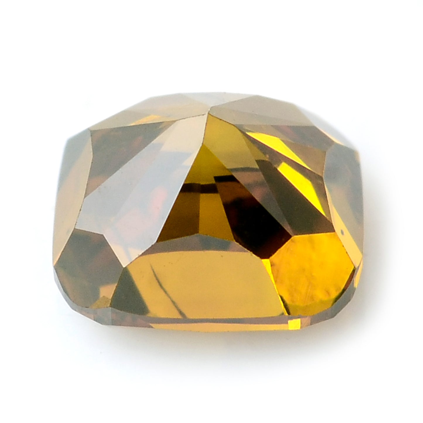 0.45 Carat Red Diamond Cushion Loose Gemstone