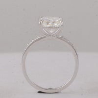 4.05 Carats Lab Grown Diamond 14K Gold Ring