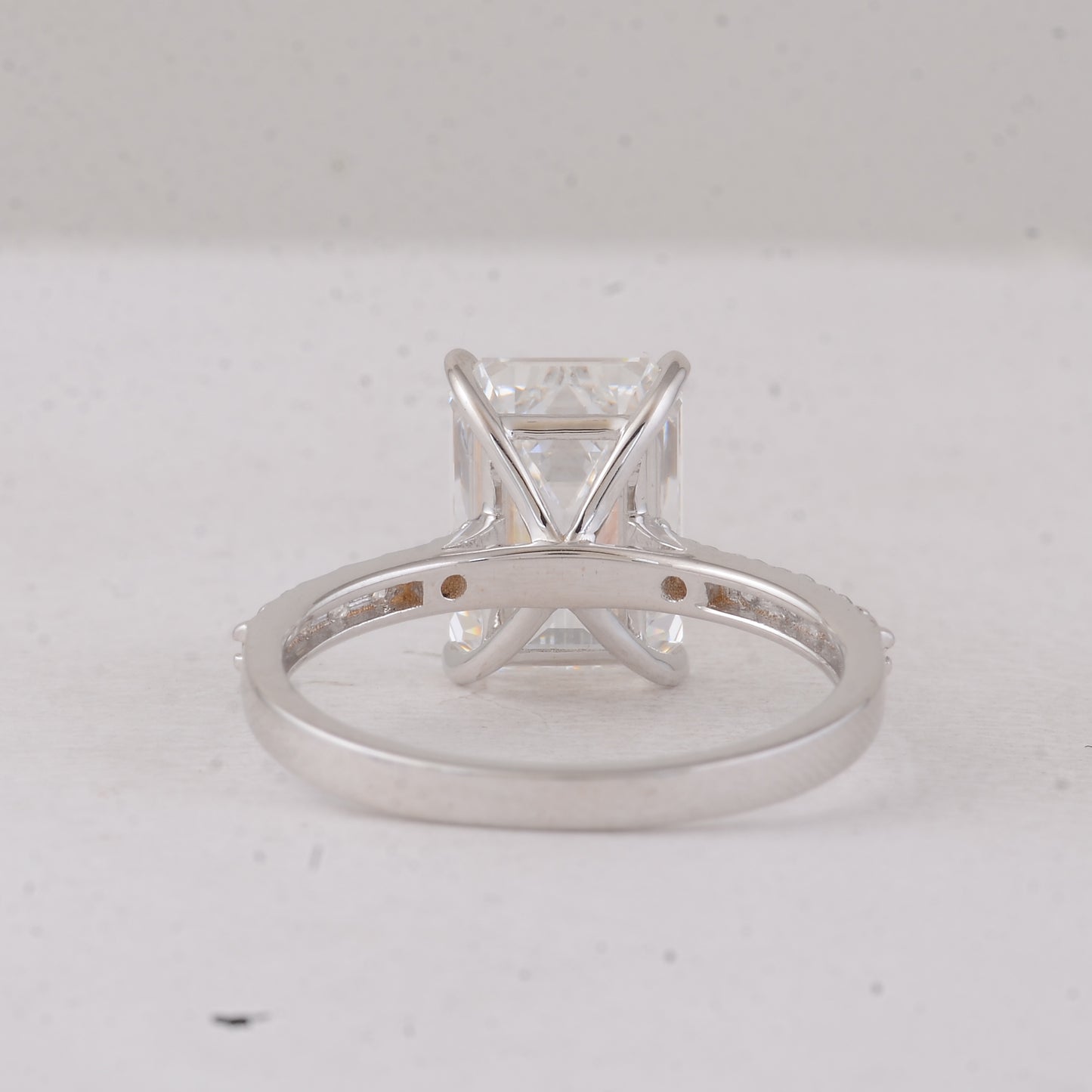 4.32 Carats Lab Grown Diamond 14K Gold Ring