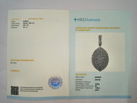 1.96 Carats Lab Grown Diamond 14K Gold Pendant