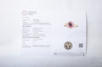 1.64 Ct Oval Mixed Cut Natural Tourmaline 14K Gold Ring
