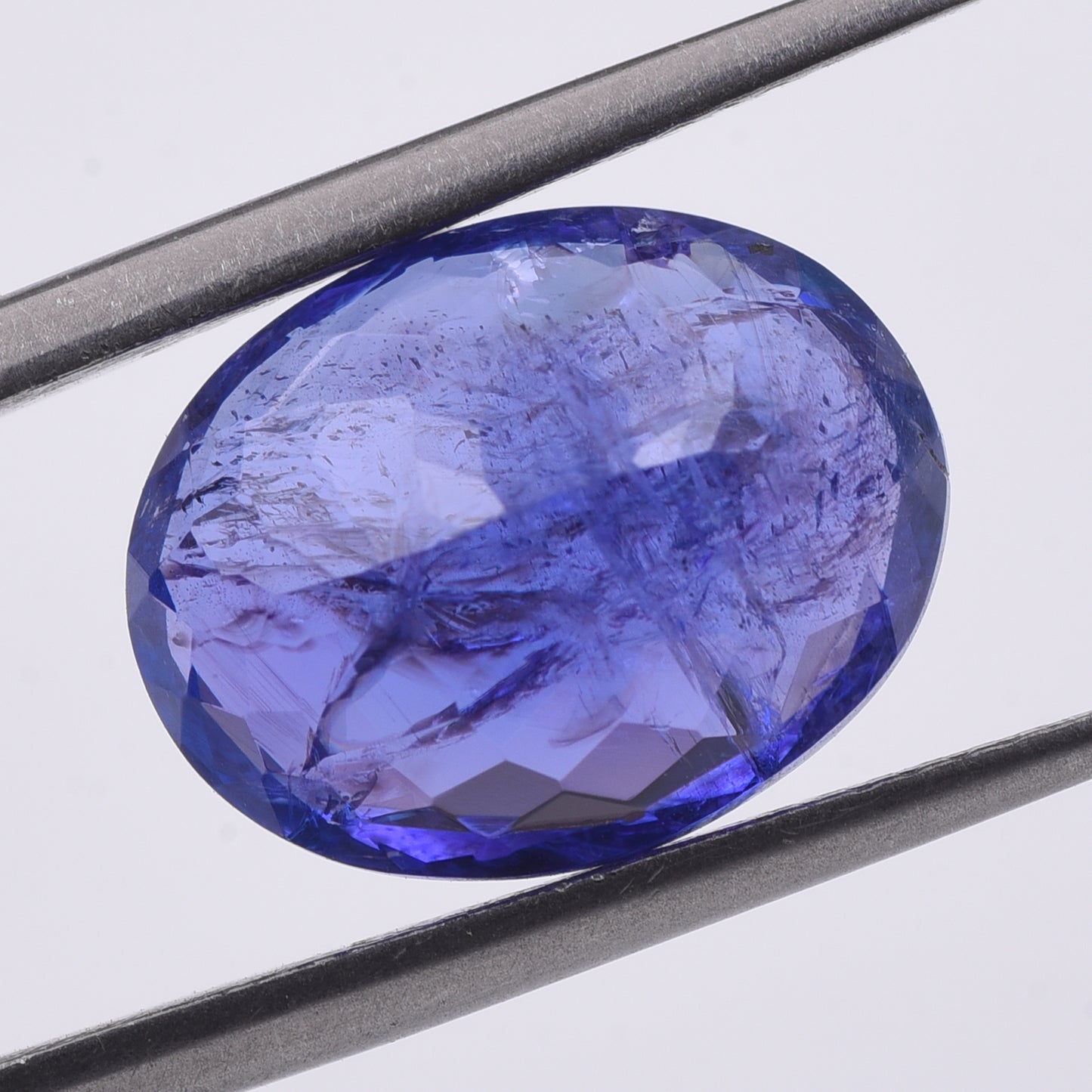 7.28 Natural Zoisite Tanzanite Oval Mixed Cut Gemstone