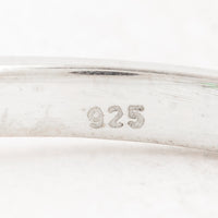 1.62 Ct Round Green Topaz 925 Sterling Silver Ring