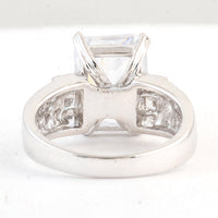 16.84 Ct Cubic Zirconia 925 Sterling Silver Ring