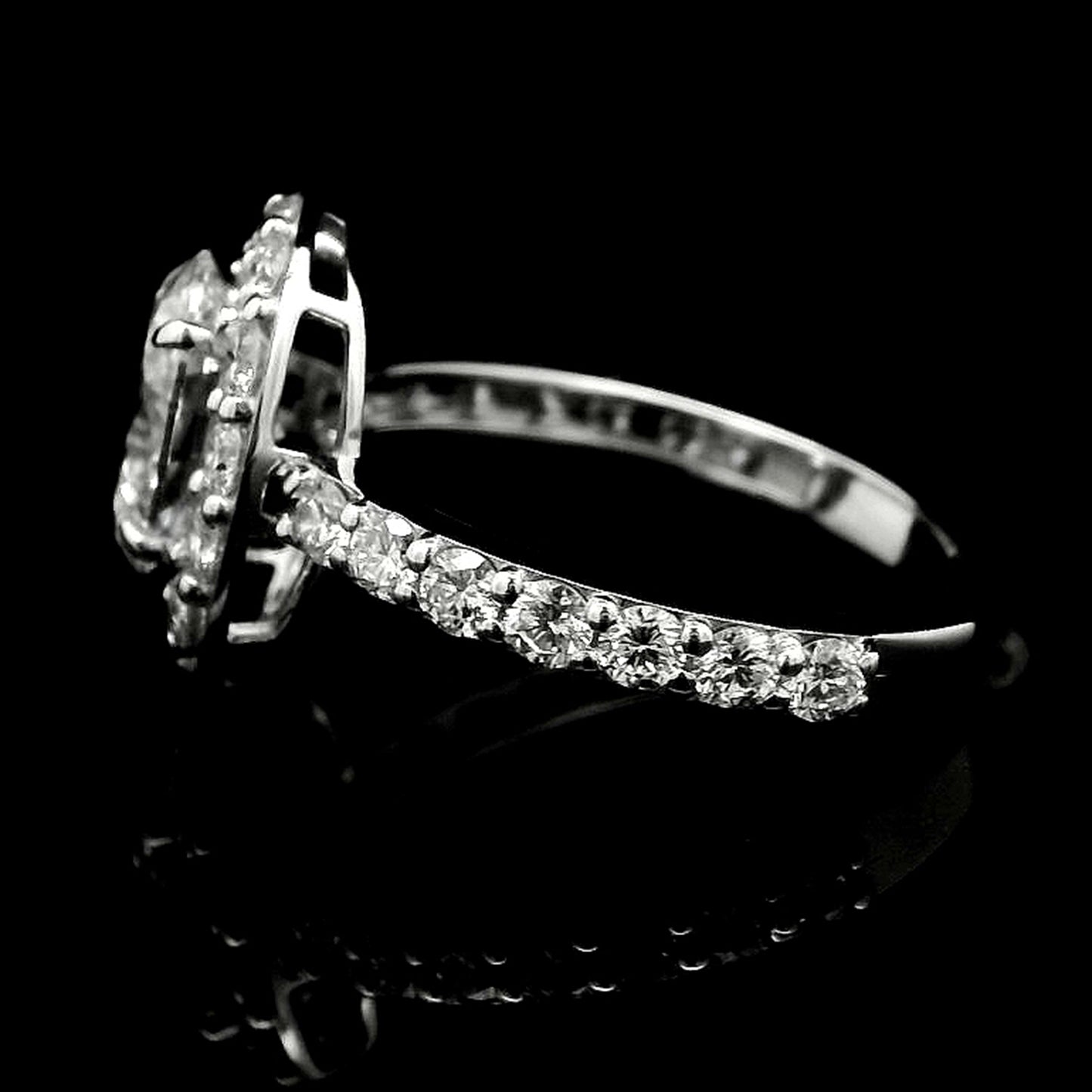 2.50 Carats Lab Grown Diamond 14K Gold Ring