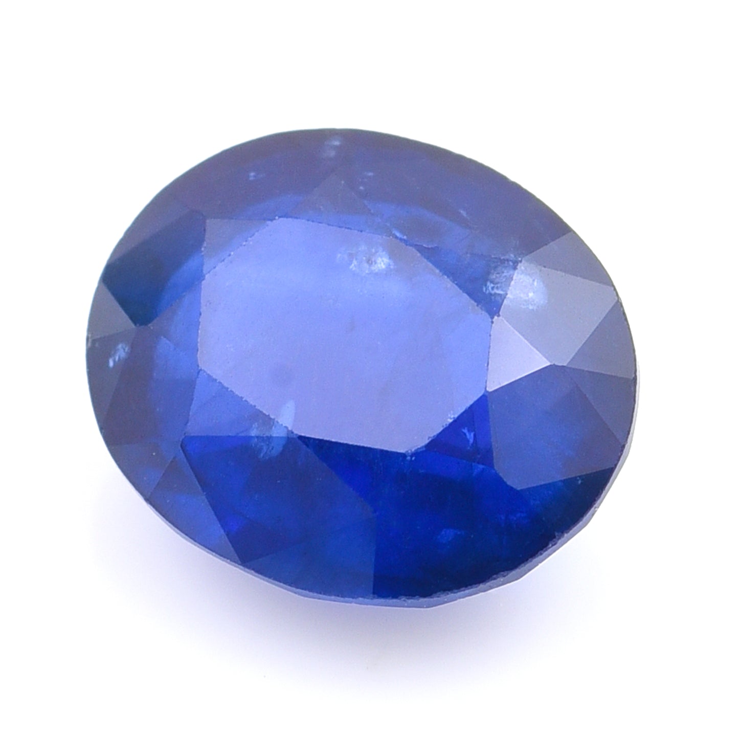 2.89 Natural Corundum Sapphire Oval Mixed Cut Gemstone