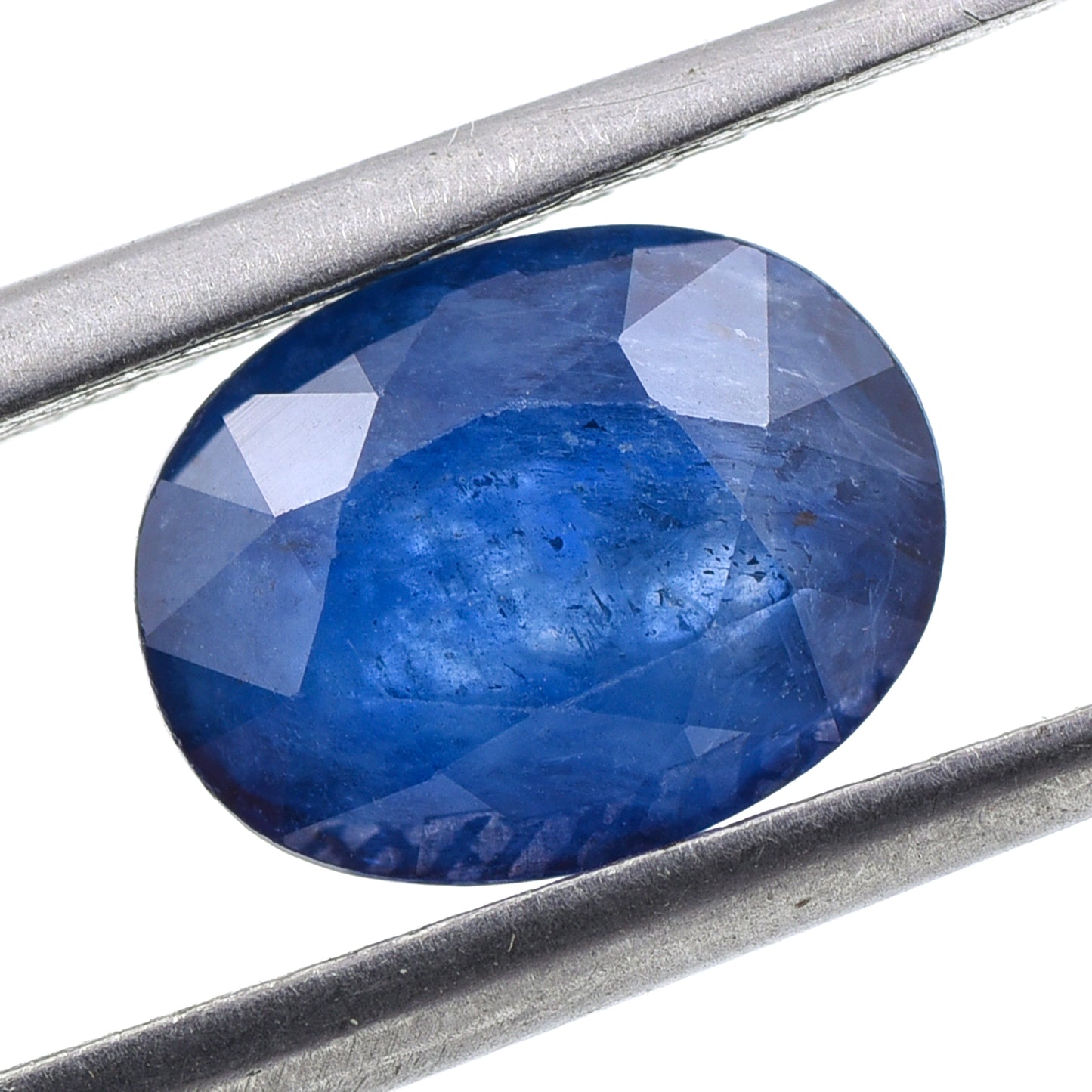 2.8 Natural Corundum Sapphire Oval Mixed Cut Gemstone