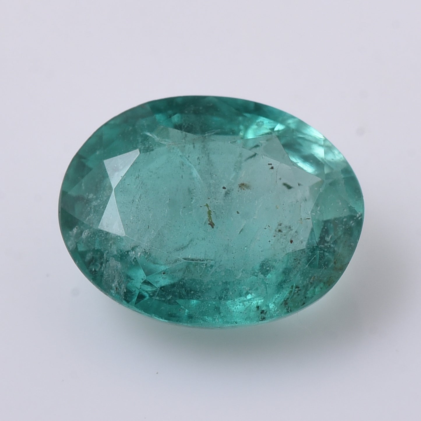 2.28 Natural Beryl Emerald Oval Mixed Cut Gemstone