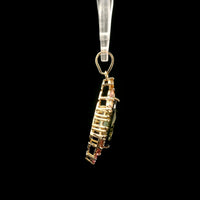 2.61 Ct Marquise Tourmaline 14K Gold Pendant