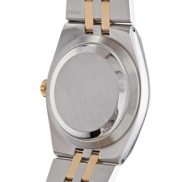 Pre-owned Rolex Oysterquartz 17013 Champagne Bar No. 98 Men's