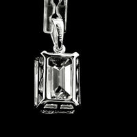 4.97 Carats Lab Grown Diamond 14K Gold Pendant