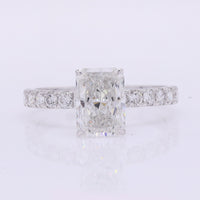 2.47 Carats Lab Grown Diamond 14K Gold Ring