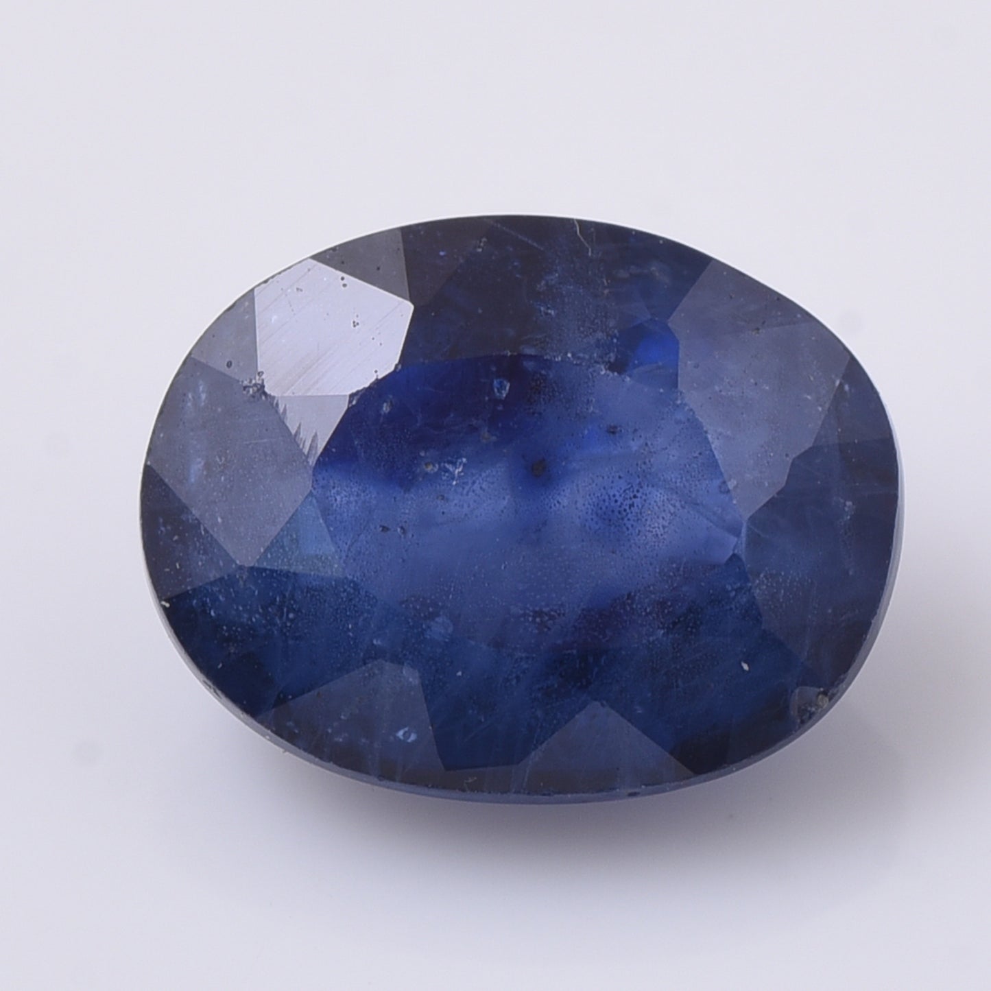 2.53 Natural Corundum Sapphire Oval Mixed Cut Gemstone