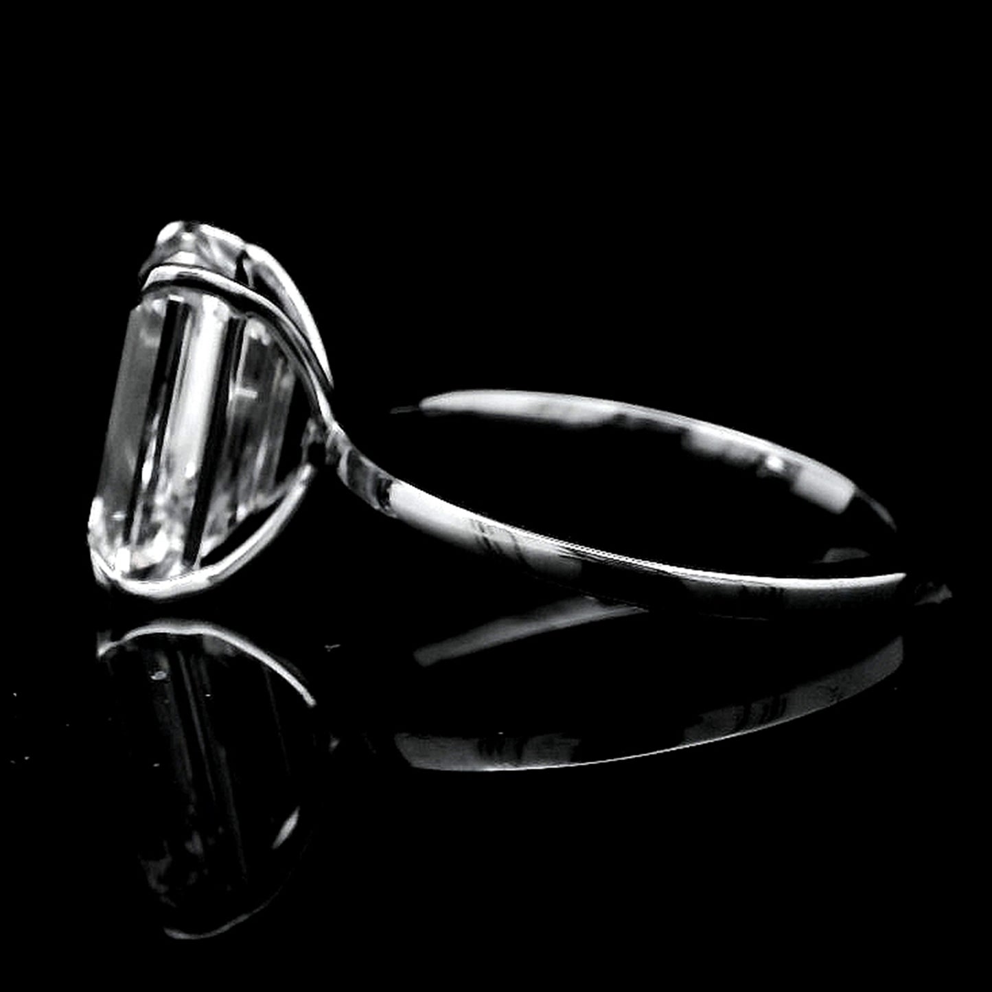 5.06 Carats Lab Grown Diamond 14K Gold Ring