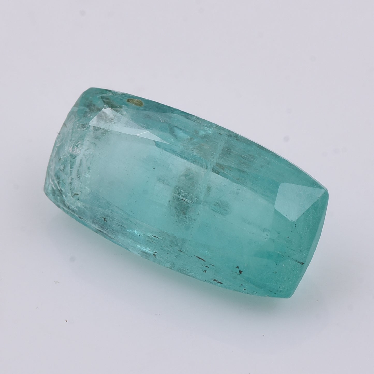4.2 Natural Beryl Emerald Rectangular Cushion Mixed Cut Gemstone