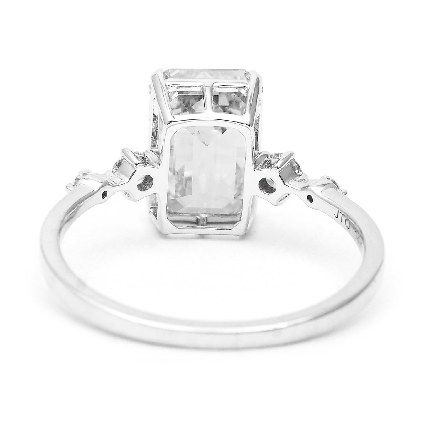 3.50 Carats Lab Grown Diamond 14K Gold Ring