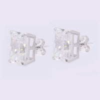3.74 Carats Lab Grown Diamond 14K Gold Earrings