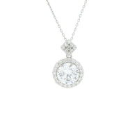 2.05 Carats Lab Grown Diamond 14K Gold Pendant
