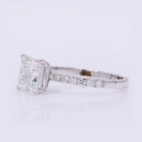 2.15 Carats Lab Grown Diamond 14K Gold Ring