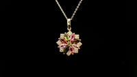 1.23 Ct Marquise Tourmaline 14K Gold Pendant