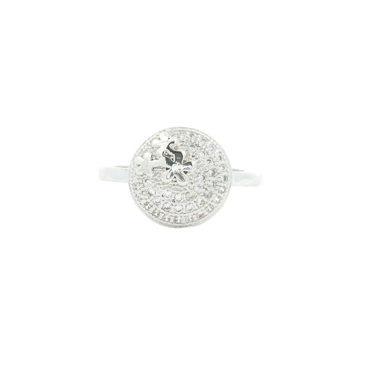 1.29 Ct Cubic Zirconia 925 Sterling Silver Ring