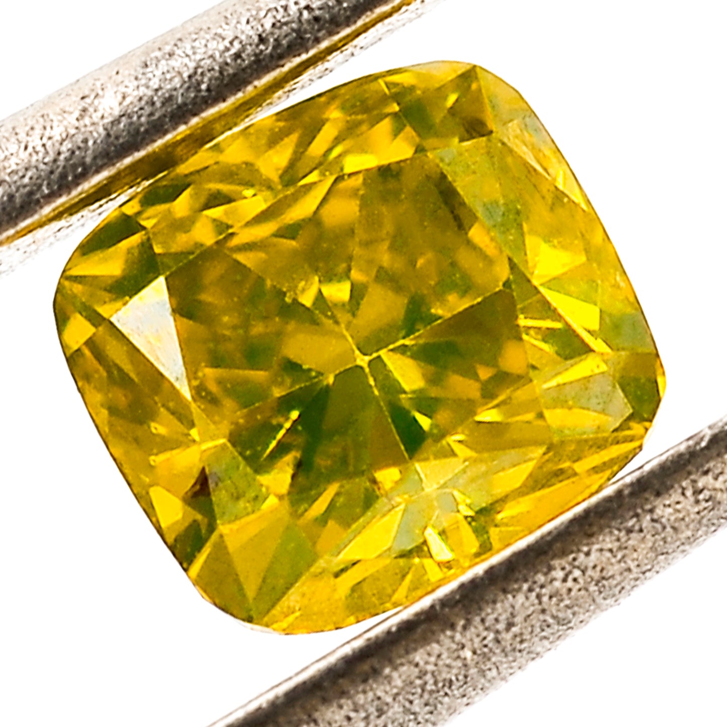 0.29 Yellow Diamond Octagon Loose Diamond