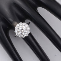 2.91 Carats Lab Grown Diamond 14K Gold Ring